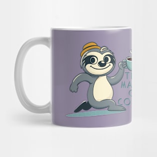 Sloth's Boost: Coffee Magic Mug